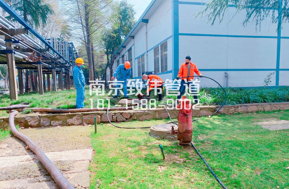 360靖安村石化工厂管道清洗
