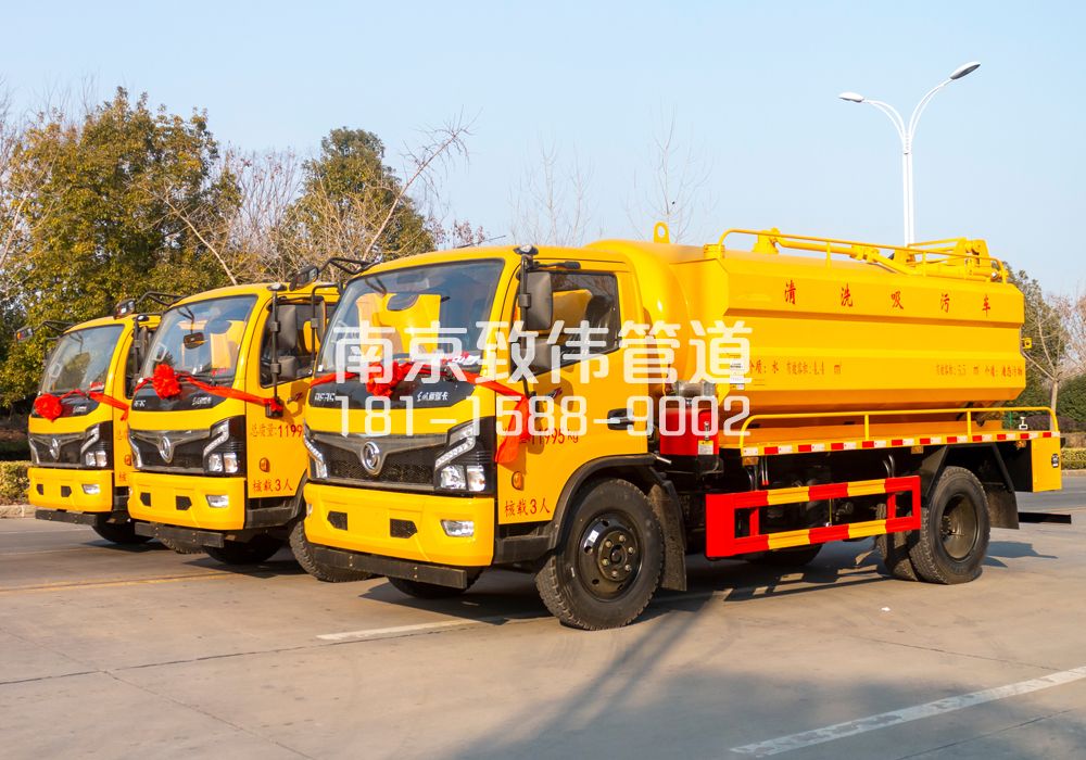 369靖安村多利卡吸污车